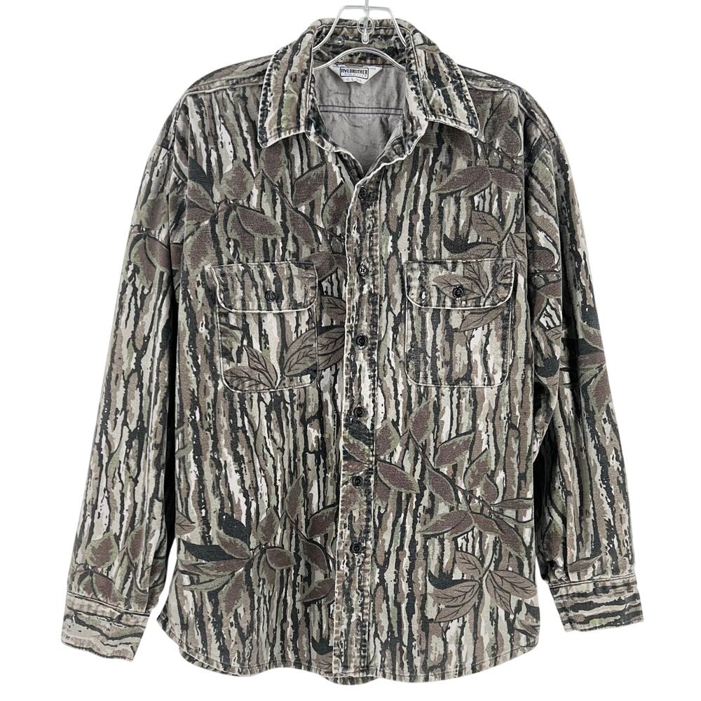 90s Realtree camouflage Five Brother heavyweight shirt 1990s vintage
